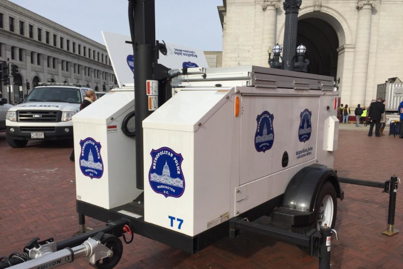 3400 Trailers Monitor Presidential Inauguration Day 2017 Activities