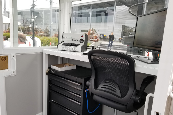 MPS CheckPoint features a spacious interior workspace for guards