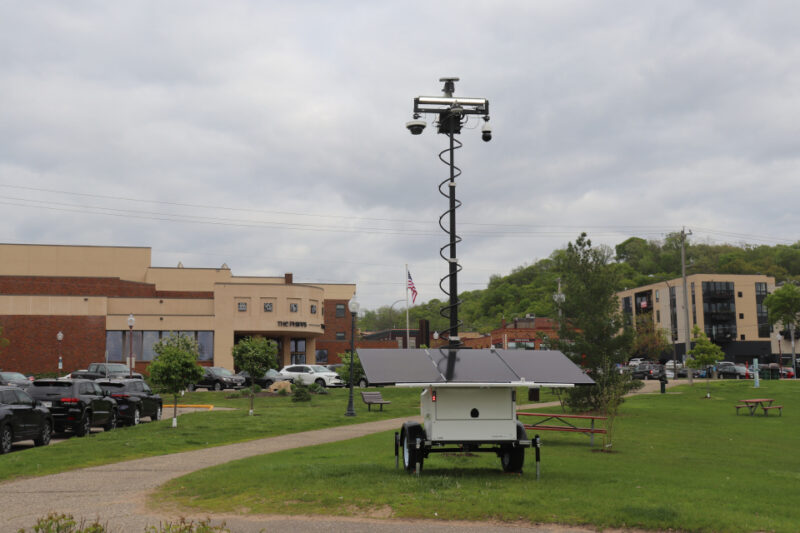 MPS Falcon 3100 Versatile Compact Surveillance Trailer