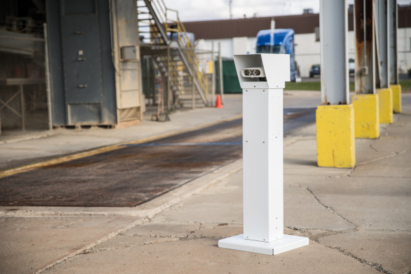 ALPR Pedestal Logs Incoming Traffic