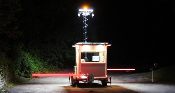 MPS CheckPoint Night Barrier Arms Down