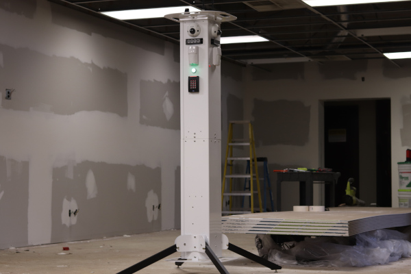 Sentinel Surveillance Tower for Interior Construction Sites