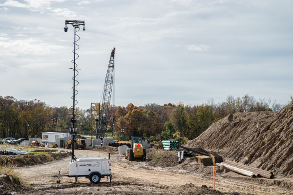 Surveillance Platform for Long Term Construction Job Sites