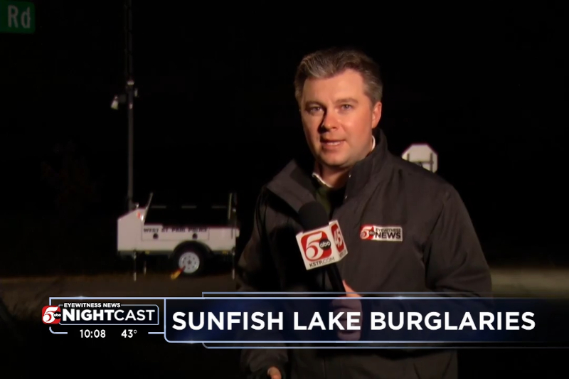 Commander 3400 Surveillance Trailer Deployed in High-End Burglaries Investigation