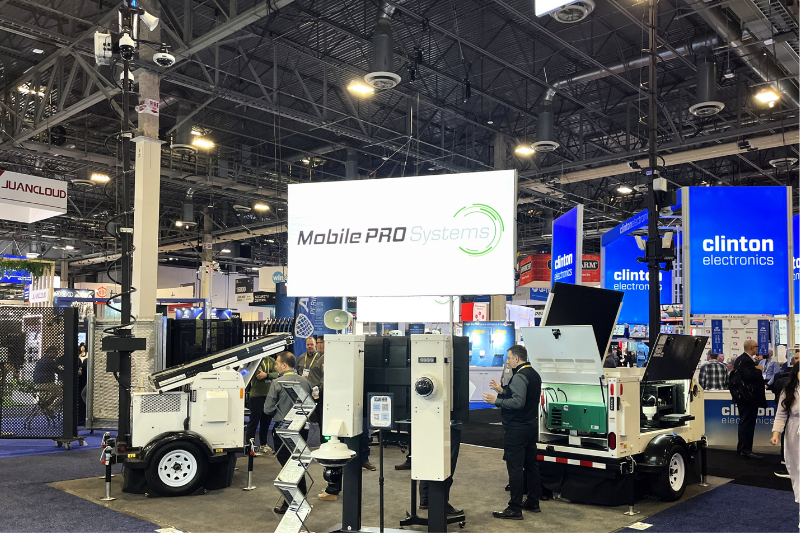 Mobile Pro Systems booth at ISC West 2025.