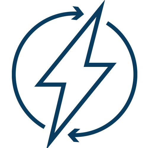 Integrated power architecture icon
