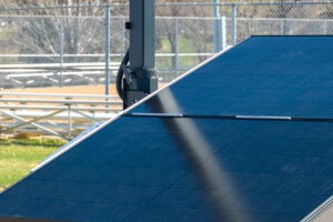 solar panels on trailer